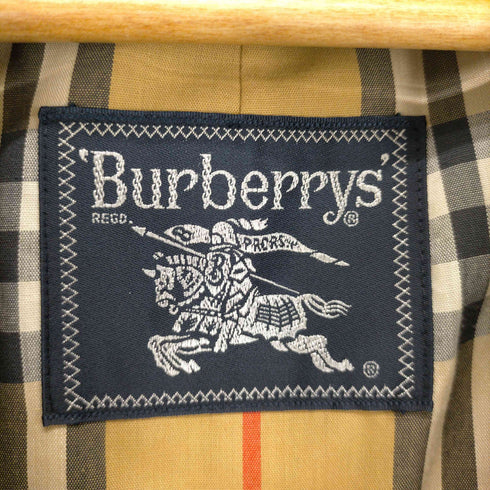 バーバリーズ BURBERRYS 裏地ノバチェックステンカラーコート メンズ 175