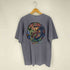 クレイジーシャツ CRAZY SHIRTS 80-90s USA製 KI'I POHAKU ANCIENT STONE ART HAWAII PETROGLYPH プリント クルーネックTシャツ メンズ import:L