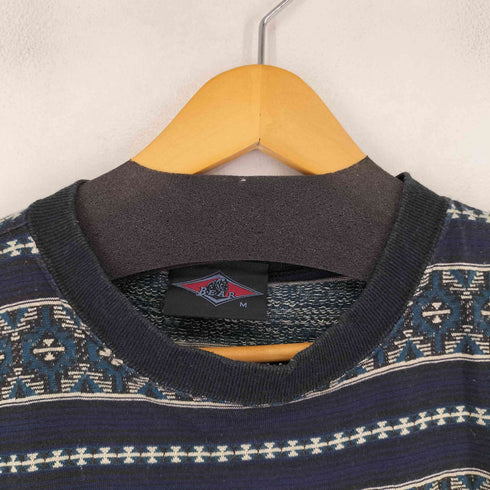 BEAR 柄ボーダーTシャツ メンズ import:M