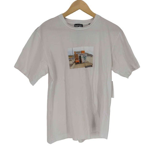 ディーゼル DIESEL フロントプリントS/S TEE メンズ JPN:S