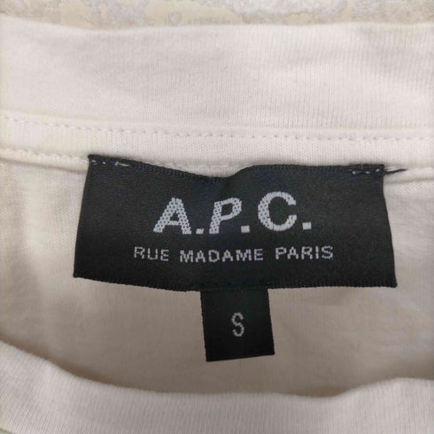 アーペーセー A.P.C. フロント刺繍プリントS/S TEE メンズ JPN:S