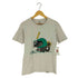 クレイジーシャツ CRAZY SHIRTS 80-90s USA製 KLIBAN CAT 両面プリント クルーネックTシャツ メンズ import:S