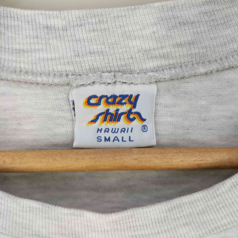 クレイジーシャツ CRAZY SHIRTS 80-90s USA製 KLIBAN CAT 両面プリント クルーネックTシャツ メンズ import:S