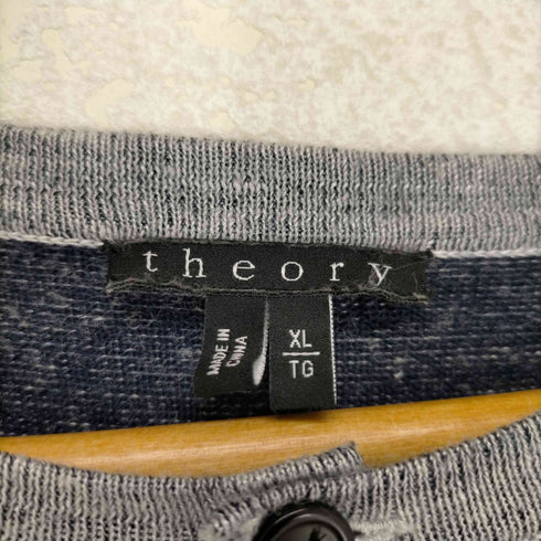 セオリー theory メリノウール混 ヘンリーネックニット メンズ JPN:XL