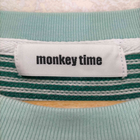 モンキータイム MONKEY TIME コットンボーダーS/S TEE メンズ JPN:S