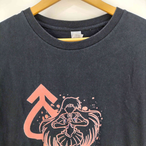 ギルダン GILDAN フロントキャラクタープリント クルーネックTシャツ アニメTシャツ メンズ import:L