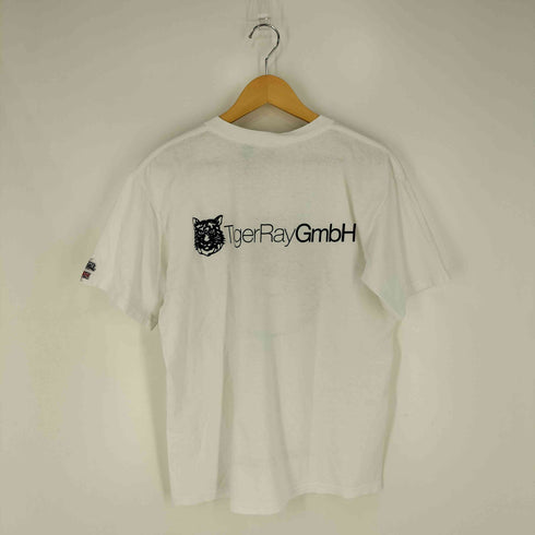 ロンズデール LONSDALE TIGER RAY gmbH+PALM GRAPHICS エイ プリント クルーネックTシャツ メンズ import:M