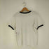 ブラックコムデギャルソン BLACK COMME des GARCONS 筆記体ロゴ 3連 クルーネック リンガーTシャツ メンズ JPN:L