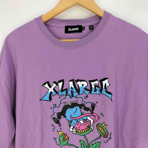 エクストララージ XLARGE S/S TEE WILD PLANT クルーネックTシャツ メンズ import:XL