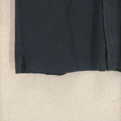 シーケーカルバンクライン ck Calvin Klein コットン比翼ジップS/S シャツ メンズ JPN:M