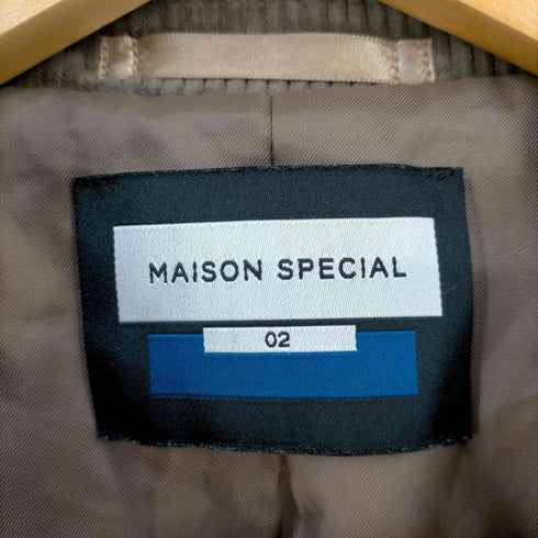 メゾンスペシャル MAISON SPECIAL 【SPECIAL SUITS FACTORY】コーデュロイセットアップ/ジャケット/スラックス メンズ 2