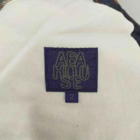 アバハウス ABAHOUSE ボタンフライデニムパンツ メンズ