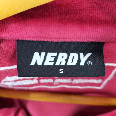 ノルディー nerdy ベロアトラックジャケット セットアップ メンズ トップスS ボトムM