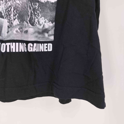 フロントキャラクタープリント クルーネックTシャツ ムービーTシャツ メンズ 2L