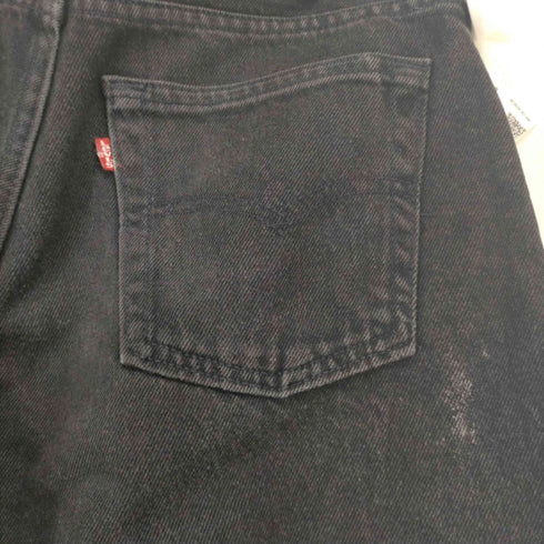 リーバイス Levis 90s 560 MADE IN USA ボタン裏532 ノックスビル工場 ジップフライブラックデニムショーツ メンズ W31