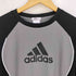 アディダス adidas CLIMALITE バイカラー ロゴプリント クルーネックメッシュTシャツ メンズ JPN:L
