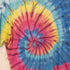 プラネットハリウッド PLANET HOLLYWOOD クルーネック S/S タイダイ Tシャツ メンズ import:M