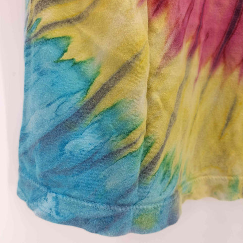プラネットハリウッド PLANET HOLLYWOOD クルーネック S/S タイダイ Tシャツ メンズ import:M