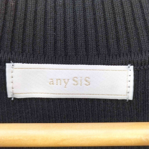 エニィスィス anySiS フラワージャガードニットワンピース レディース JPN:3