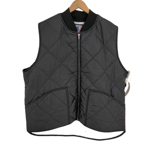 SNAP WEAR USA製 キルティングベスト メンズ