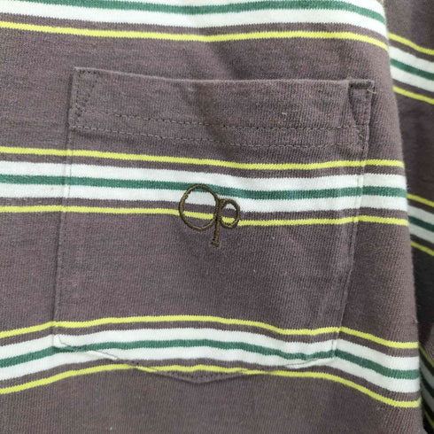 オーシャンパシフィック Ocean Pacific 別注 サーフ ボーダー Tシャツ メンズ JPN:M