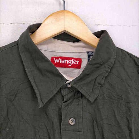 ラングラー Wrangler コットンワークシャツ メンズ 2XL