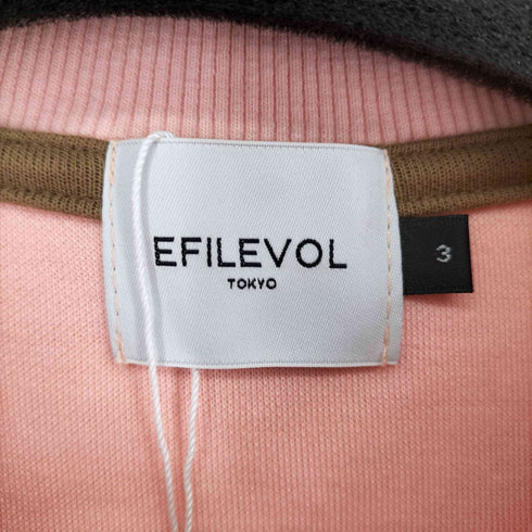 エフィレボル .efiLevol プリント S/S Tシャツ メンズ JPN:3