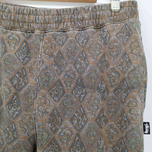 ステューシー Stussy 18AW Marquis Sweat Pant 総柄 スウェット パンツ メンズ JPN:M