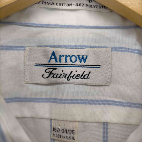 アロー ARROW MADE IN USA ストライプシャツ メンズ 16 1/2-34/35
