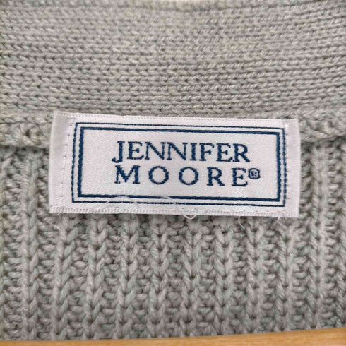JENIFER MOORE ケーブルニットカーディガン メンズ