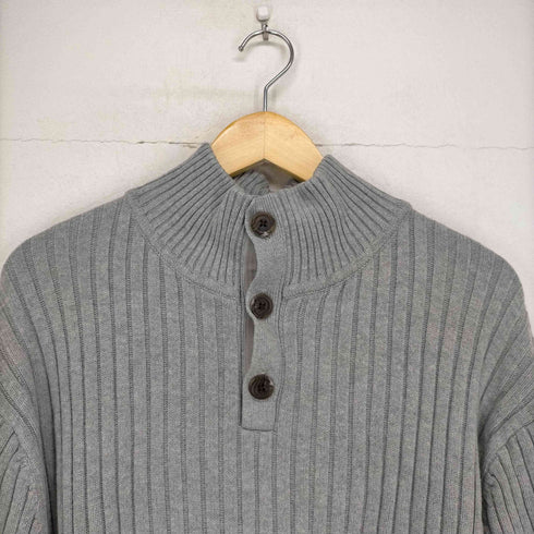 ギャップ Gap 00S ハーフボタンリブニット メンズ JPN:XL