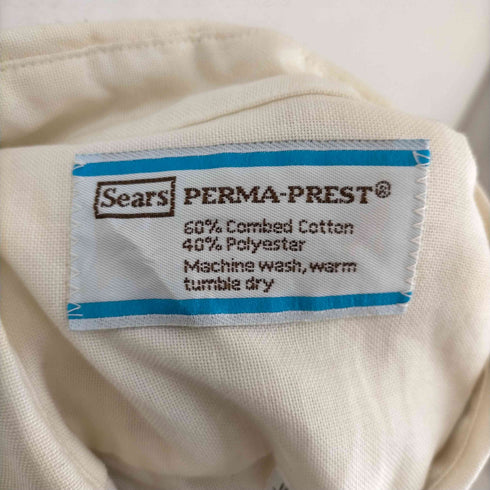シアーズ Sears 70S~ PERMA-PREST 綿ポリ ボタンダウンシャツ メンズ