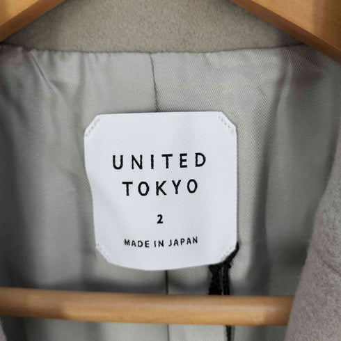 ユナイテッドトウキョウ UNITED TOKYO ウール チェスターコート レディース JPN:2