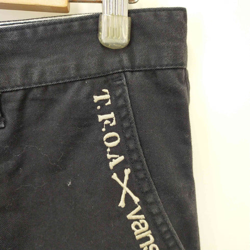 バンソン VANSON 刺繍ロゴ ミリタリーチノトラウザーパンツ メンズ 32