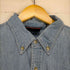 CRABLE CS SPORTSWEAR チームロゴ刺繍デニムシャツ メンズ JPN:XL