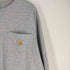 カーハート Carhartt loose fit クルーネック 長袖Tシャツ メンズ import:L