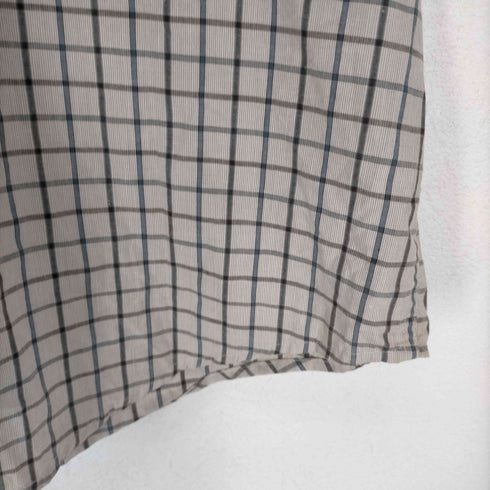 ピューリタン PURITAN チェック柄ボタンダウン半袖シャツ メンズ 3XL