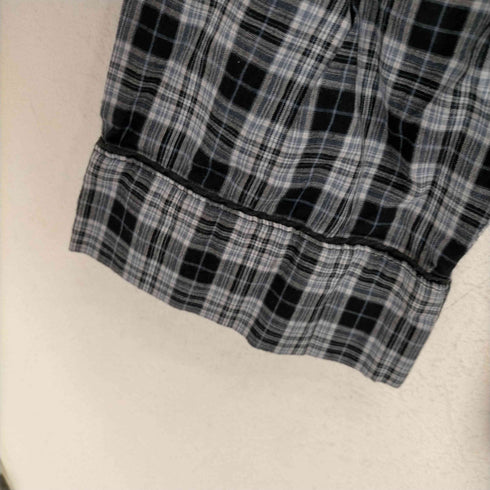 ヘインズ Hanes チェック柄パジャマシャツ メンズ JPN:M