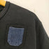 ラフシモンズ RAF SIMONS Denim pocket logo patch T-shirt メンズ 44