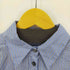 ザラ ZARA Shirt With Detachable Sleeves L/Sストライプシャツ メンズ JPN:M