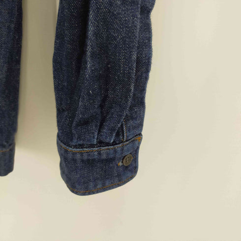 ドリスヴァンノッテン DRIES VAN NOTEN 17SS embroidery design denim pullover スタンドカラー デニムプルオーバー メンズ EUR:50