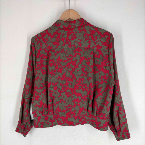 JOILET OLD 花柄 クロップドレトロシャツブラウス レディース