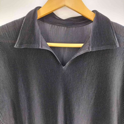 プリーツプリーズイッセイミヤケ PLEATS PLEASE ISSEY MIYAKE プリーツスキッパーシャツ レディース JPN:3