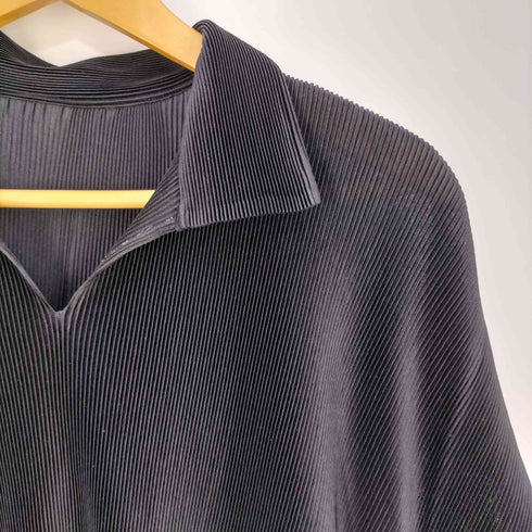 プリーツプリーズイッセイミヤケ PLEATS PLEASE ISSEY MIYAKE プリーツスキッパーシャツ レディース JPN:3