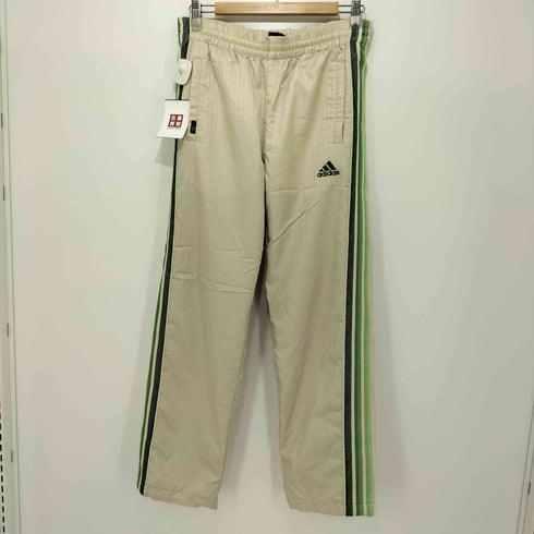 アディダス adidas 3-stripes ヘリンボーンセットアップ パフォーマンスロゴ 裾泥小k-度 メンズ M