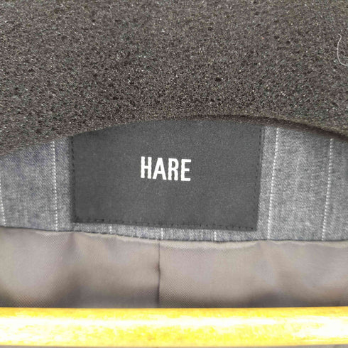 ハレ HARE チョークストライプベスト メンズ FREE