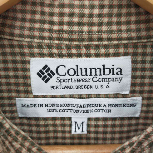 コロンビアスポーツウェア Columbia Sportswear ハウスチェックシャツ メンズ JPN:M