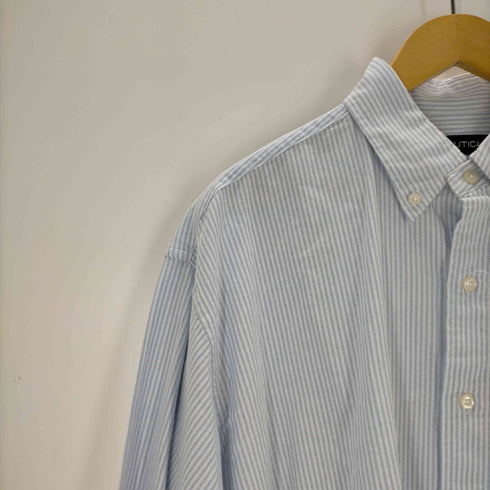 ノーティカ NAUTICA ボタンダウンストライプシャツ メンズ JPN:M