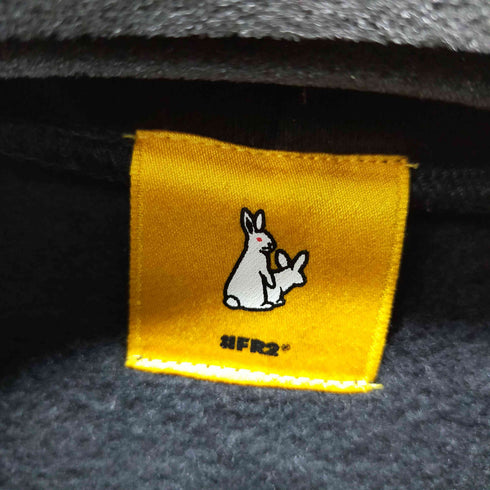 ファッキンラビッツ #FR2 LOVELY BUNNY HOODIE ラブリーバニーパーカー メンズ
