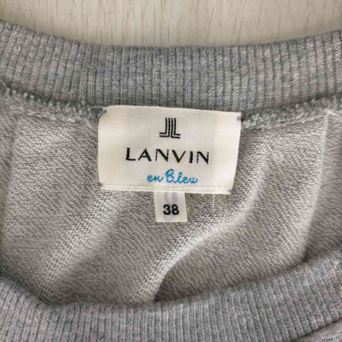 ランバンオンブルー LANVIN en Bleu リボンデザイン スウェット レディース JPN:38